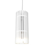 Stecche Di Legno Mini Cylinder Pendant - White
