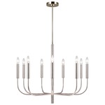 Brianna Chandelier - Polished Nickel