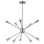 Jax Chandelier - Polished Nickel