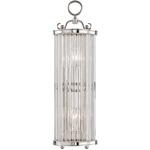 Glass No.1 Wall Sconce - Polished Nickel / Clear