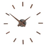 Sunset Wall Clock - Walnut / Graphite Steel