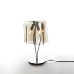 Logico Table Lamp - Chrome / Grey