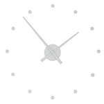 Oj Wall Clock - Silver