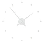 Oj Wall Clock - White