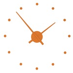 Oj Wall Clock - Pumpkin