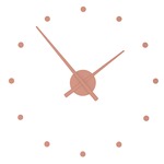 Oj Wall Clock - Pink