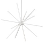 Sirius Minor Chandelier - White / White