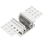 TruTrack 1-Circuit Straight Connector - White