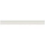 TruTrack 1-Circuit Recessed Track 24VDC - White