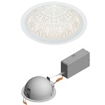 Reflections Fleur Indirect Downlight / Remodel Housing - White