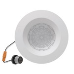 Reflections 6IN Torus Retrofit Flanged Indirect Downlight - White