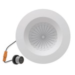Reflections 6IN Bloom Retrofit Flanged Indirect Downlight - White