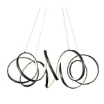 Synergy Chandelier - Black / White