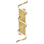 Synergy Wall Light - Antique Brass / White