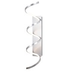 Synergy Wall Light - Antique Silver / White