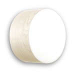 Gea Wall / Ceiling Light - Ivory White Wood