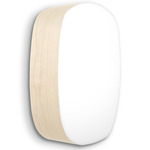 Guijarro Wall / Ceiling Light - Ivory White Wood