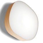 Guijarro Wall / Ceiling Light - Natural Beech Wood