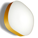 Guijarro Wall / Ceiling Light - Yellow Wood