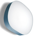 Guijarro Wall / Ceiling Light - Blue Wood