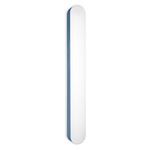 I-Club Large Wall / Ceiling Light - Chrome / Blue Wood