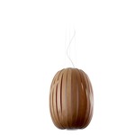 Pod Pendant - Brushed Nickel / Natural Cherry Wood