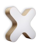 X-Club Wall / Ceiling Light - Natural Cherry Wood
