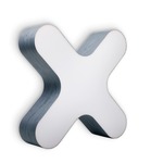 X-Club Wall / Ceiling Light - Blue Wood