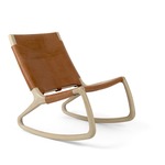 Rocker Chair - Matte Lacquered Oak