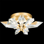 Foret Ceiling Light Fixture - Gold Leaf / Crystal