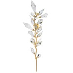Foret Branch Wall Sconce - Gold Leaf / Crystal