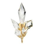 Foret Wall Sconce - Gold Leaf / Crystal