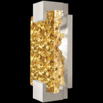 Terra Wall Sconce - Silver Leaf / Antiqued Gold Leaf