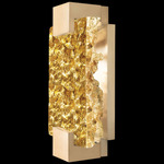 Terra Wall Sconce - Gold Leaf / Antiqued Gold Leaf