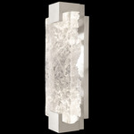 Terra Wall Sconce - Silver Leaf / Clear