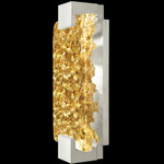 Terra Wall Sconce - Silver Leaf / Antiqued Gold Leaf