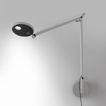 Demetra Plug In Swing Arm Wall Light - White