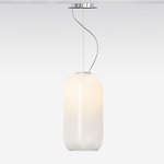 Gople Pendant - Chrome / White Gradient