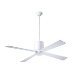 Lapa Ceiling Fan - Gloss White / White