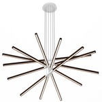 Pix Sticks Tie Stix Wood Suspension with Power - White / Wood Espresso