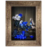 Scent of Cobalt Canvas - Gold