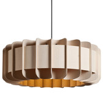 Clarissa Pendant - Black / Ash / Ash