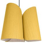 Julieta Pendant - Black / Yellow / Ash