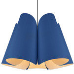 Julieta Pendant - Black / Blue / Ash