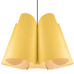 Julieta Pendant - Black / Yellow / Ash