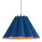 Lora Pendant - Black / Blue/ Ash