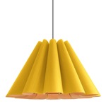 Lora Pendant - Black / Yellow/ Ash