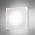 Caorle Wall / Ceiling Light - White / Opal