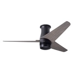 Velo Flush DC Ceiling Fan - Dark Bronze / Graywash