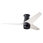 Velo Flush DC Ceiling Fan - Dark Bronze / Whitewash